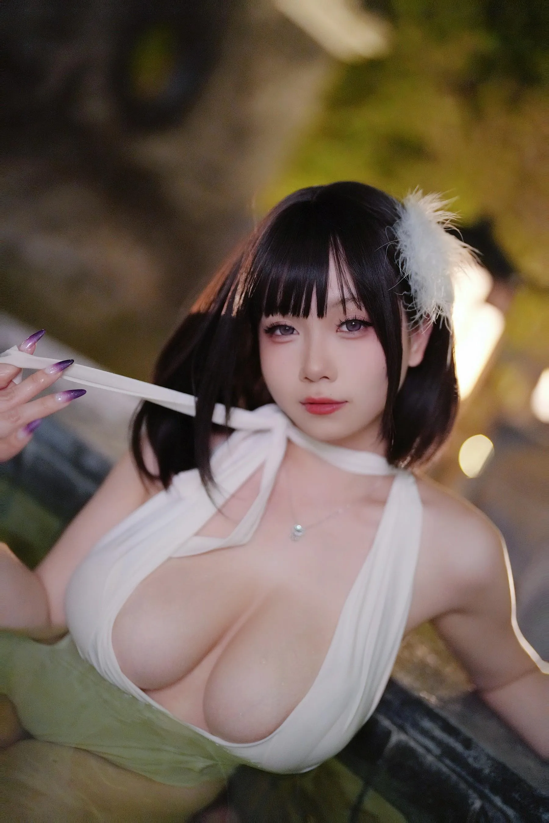 末夜787 – NO.11 夏日白色泳装 [24P]插图9
